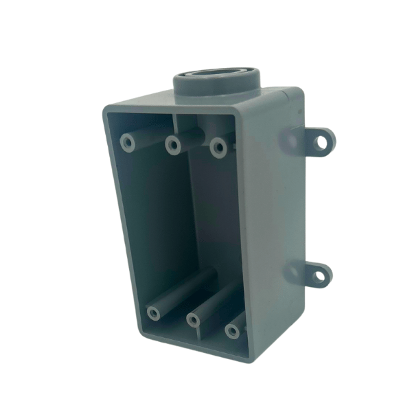 1-Gang Weatherproof 1-Hole PVC FSE Box 1/2"