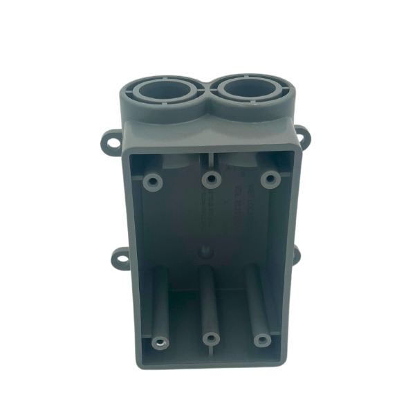 1-Gang Weatherproof PVC 2-Holes FSS Box 1/2"