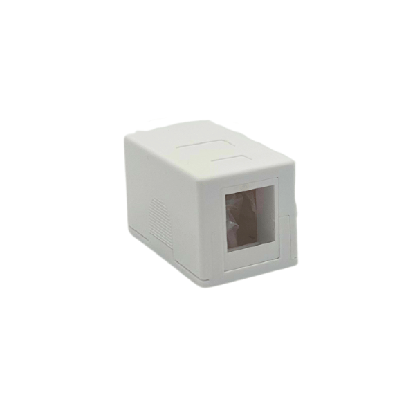 1-Port Blank Surface Mount Keystone Box