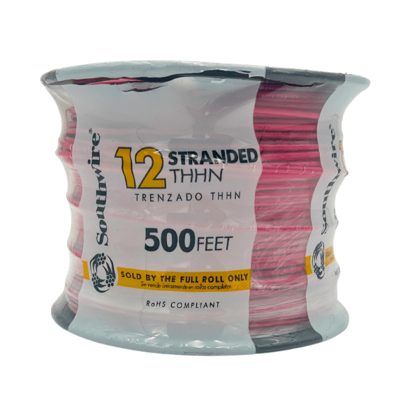 12AWG Stranded THHN 500FT (Red)