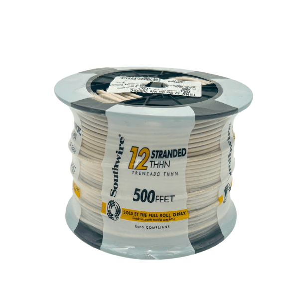 12AWG Stranded THHN 500FT (White)