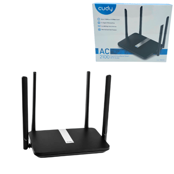 Dual-Band AC2100 Mesh WiFi Router 2.4GHz