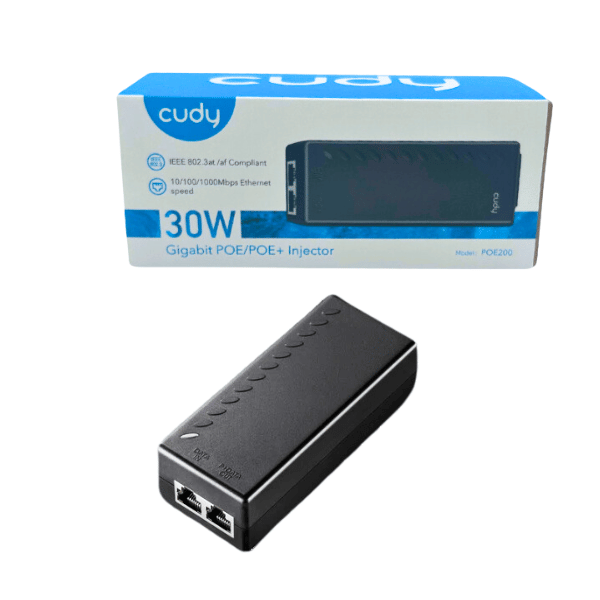 30W Gigabit POE+ Injector