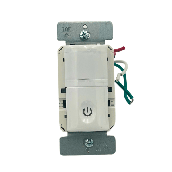 Occupancy Sensor PIR Wall Switch (White)