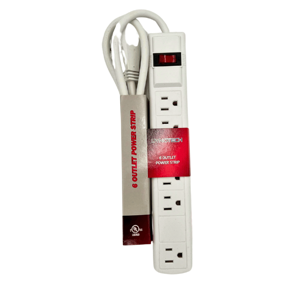 Power Strip 6 Outlet 3FT