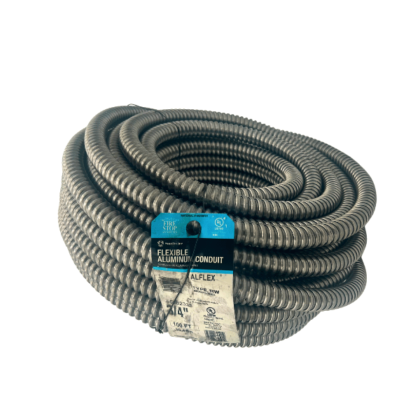 Flexible Aluminum Conduit 3/4" (100FT)