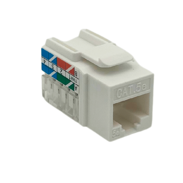 CAT5e Keystone Jack (White)