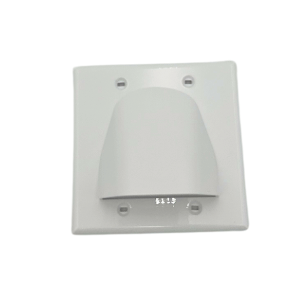 Double Gang Convex Wall Plate