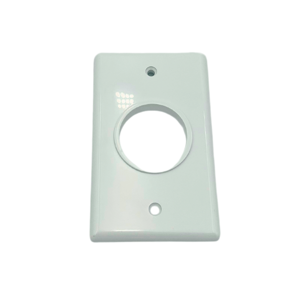 Circular Wire Port Wall Plate