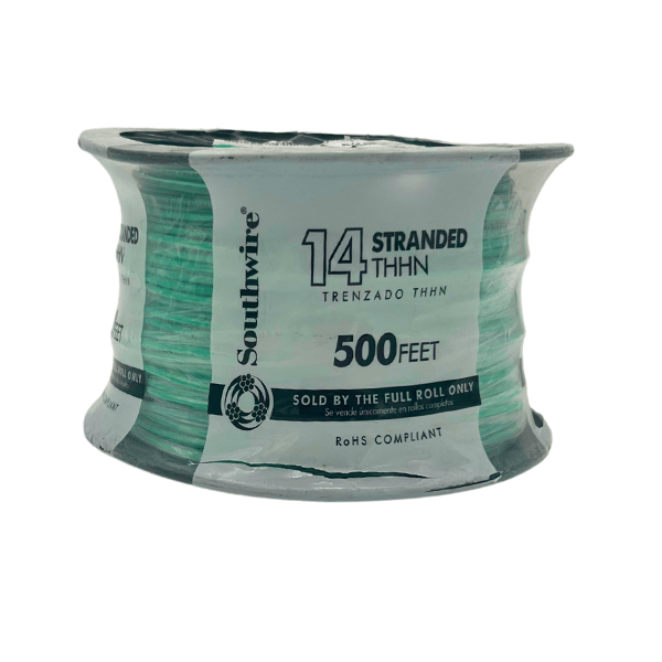 14AWG Stranded THHN 500FT (Green)