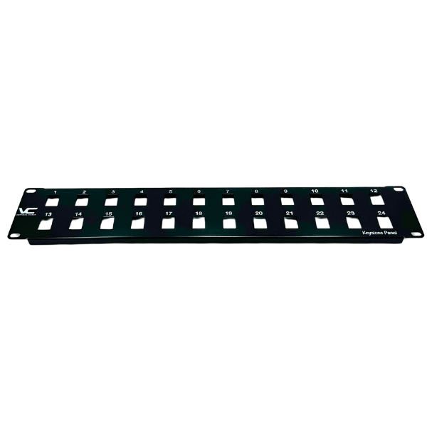 24-Port Blank Patch Panel