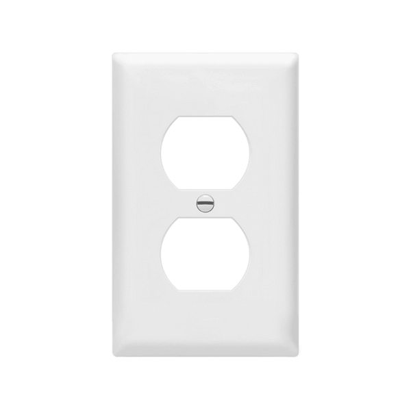 1-Gang Wall Plate (White)