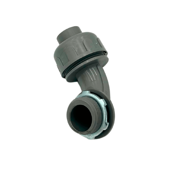 PVC Liquid Tight Connector 1" - 90 Degrees