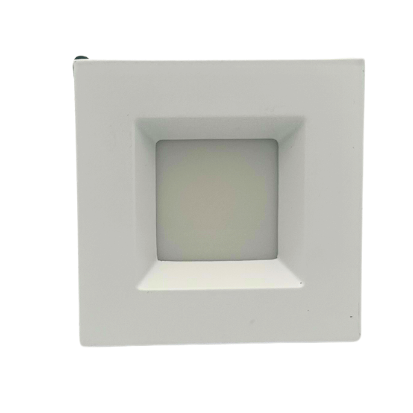 LED Downlight 4" Square 750LM Color Select (White)