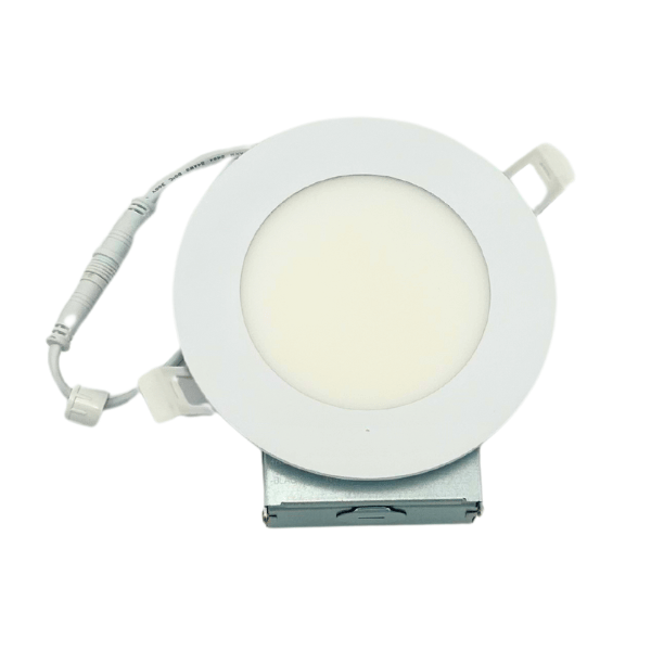 LED Light 4" Ultra Thin Round Panel 700LM 5 CCT Dimmable (White)