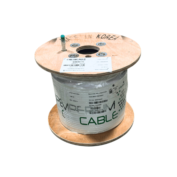 4AWG Stranded THHN Black spool